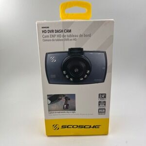 Scosche DDVR28G HD DVR Dash Cam 1080p‎ 8GB Micro SD